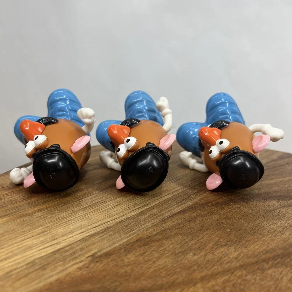 Mr. Potato Head Burger King 1998 Lot of 3 Kids Meal Toys Hasbro‎ Vintage